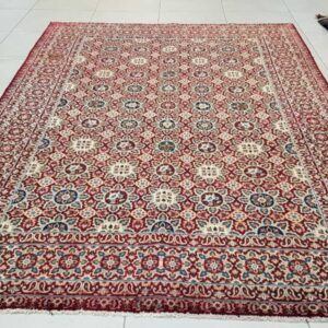 Persian Moud Carpet 296cm x 210cm Hand Knotted