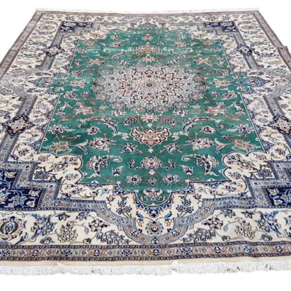 Persian Nain Carpet 329cm x 244cm Hand Knotted