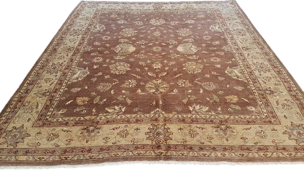 Afghan Chobi Carpet 300cm x 250cm Hand Knotted Heerat Carpets