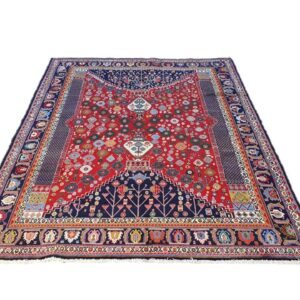 Persian Qashqai Carpet 290cm x 200cm Hand Knotted