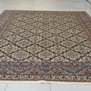 Persian Moud Carpet 396cm x 306cm Hand Knotted