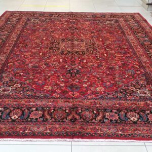 Persian Moud Carpet 420cm x 307cm Hand Knotted