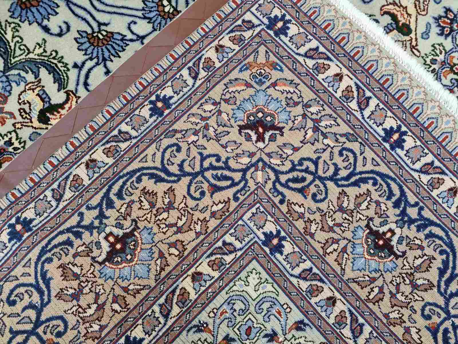 Very Fine Persian Moud Carpet 300cm x 200cm Hand Knotted - Image 4