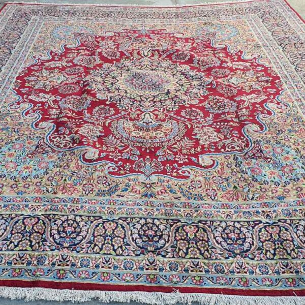 Very Fine Persian Kerman Carpet 410cm x 305cm Hand Knotted