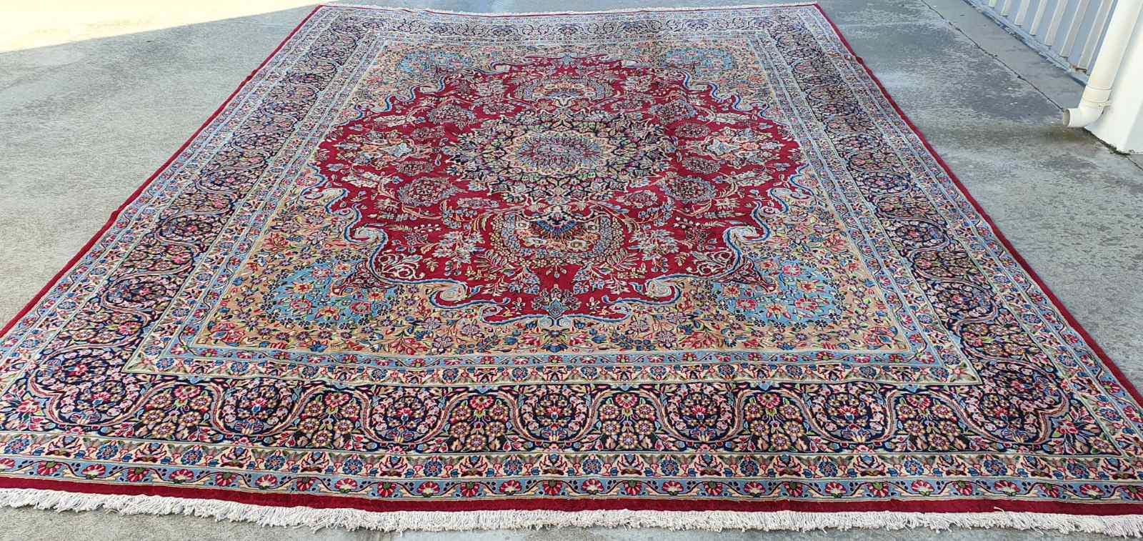 Very Fine Persian Kerman Carpet 410cm x 305cm Hand Knotted - Image 2