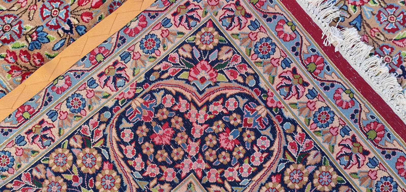 Very Fine Persian Kerman Carpet 410cm x 305cm Hand Knotted - Image 4