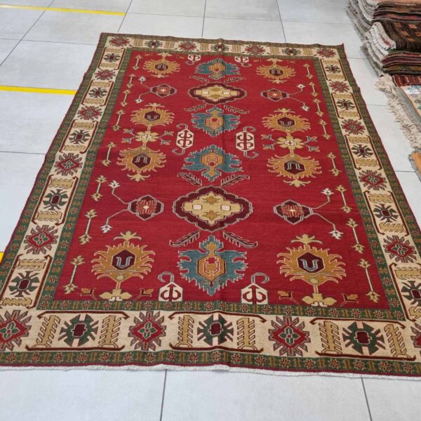 Very Fine Afghan Sozani Kilim 240cm x 164cm Hand Made