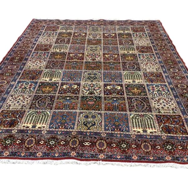 Very Fine Persian Moud Carpet 310cm x 214cm Hand Knotted