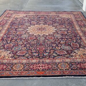 Very Fine Persian Mashhad Carpet – 400cm x 300cm Hand-Knotted
