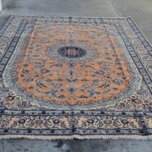 Very Fine Persian Nain Carpet 350cm x 250cm Hand Knotted
