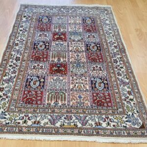 Persian Moud Carpet 155cm x 94cm Hand Knotted