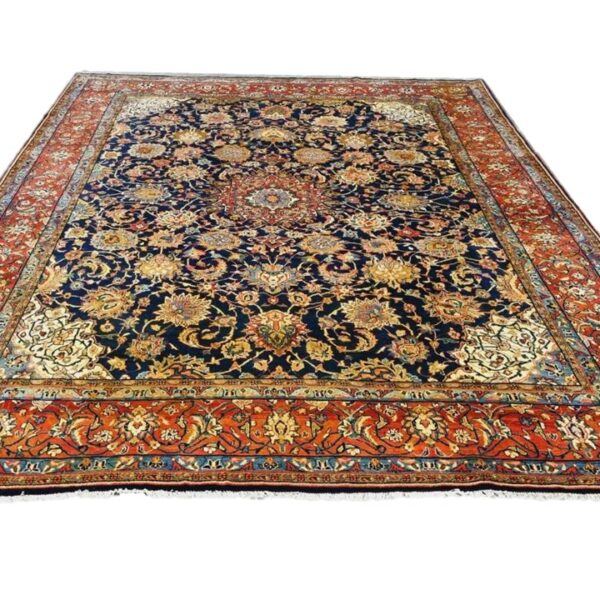 Very Fine Persian Sarough Carpet 370cm x 280cm Hand knotted
