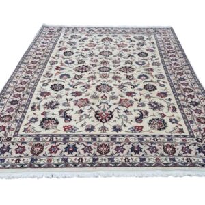 Very Fine Persian Mashhad Carpet – 297cm x 204cm Hand-Knotted