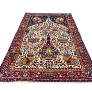 Very Fine Persian Sarough Carpet 195cm x 132cm Hand knotted