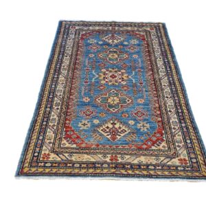 Afghan Kazak Carpet 150cm x 100cm Hand Knotted