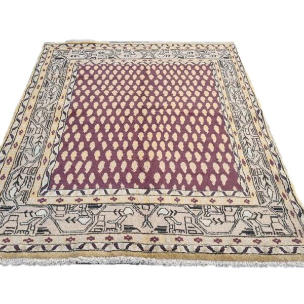 Persian Gabbeh Carpet 222cm x 153cm Hand Knotted