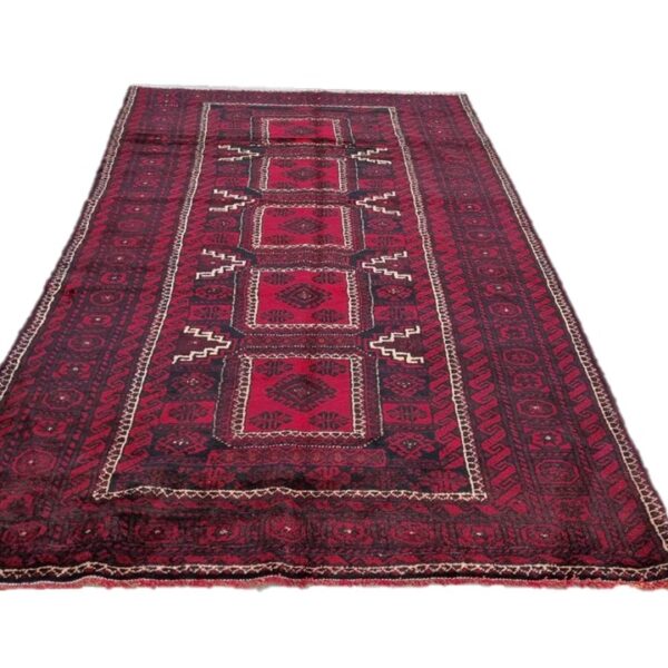 Persian Kurdi Carpet 284cm x 150cm Hand Knotted