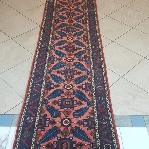 Persian Hamadan Carpet 587cm x 72cm Hand Knotted