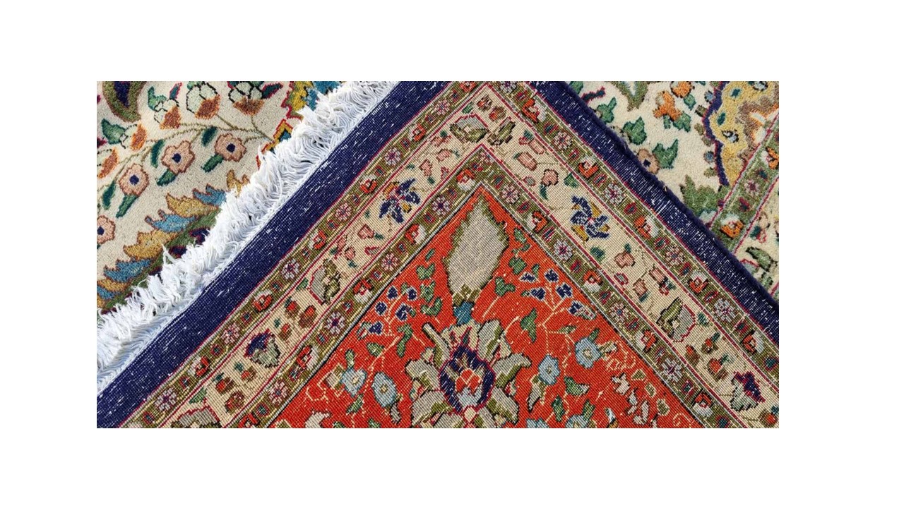 Very Fine Persian Tabriz Carpet 382cm x 300cm Hand Knotted - Image 2