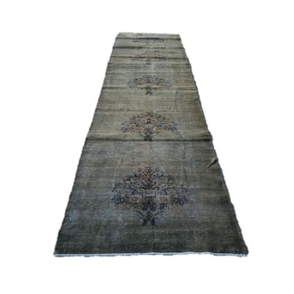 Vintage/Overdye Style Persian Carpet 511cm x 100cm Hand Knotted