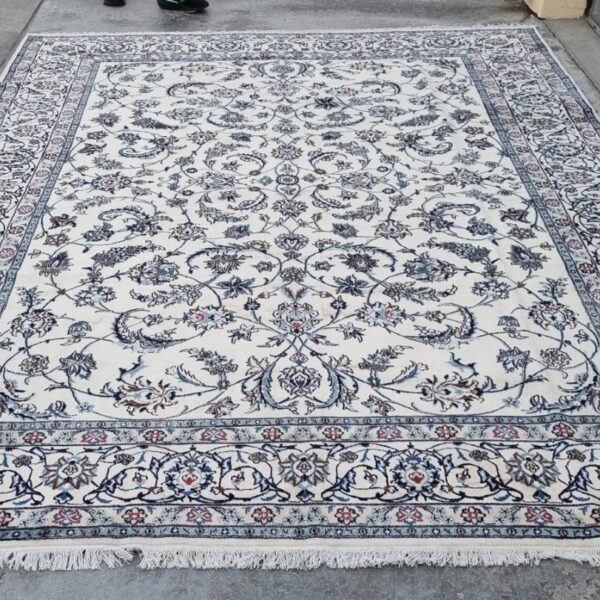 Very Fine Persian Nain Carpet 347cm x 250cm Hand Knotted