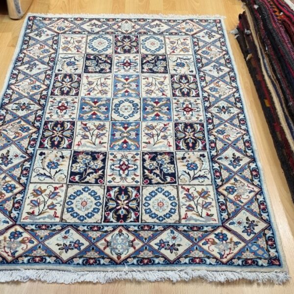 Persian Kashan Carpet 150cm x 100cm Hand Knotted