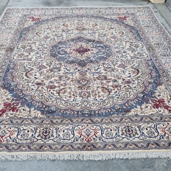Persian Nain Carpet 345cm x 245cm Hand Knotted