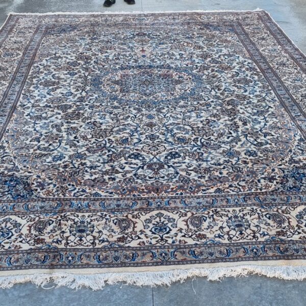 Persian Nain Carpet 492cm x 337cm Hand Knotted