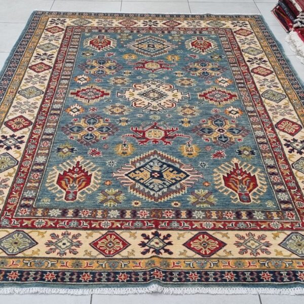 Afghan Kazak Carpet 297cm x 193cm Hand Knotted