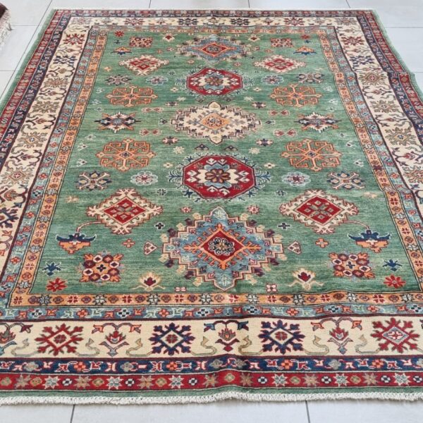 Afghan Kazak Carpet 290cm x 192cm Hand Knotted