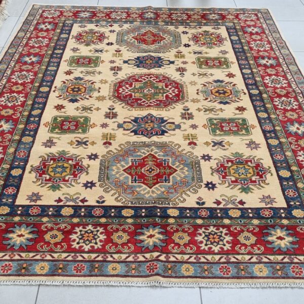 Afghan Kazak Carpet 300cm x 204cm Hand Knotted