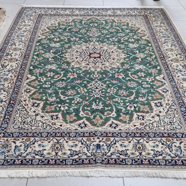 Fine Persian Nain Carpet 317cm x 212cm Hand Knotted