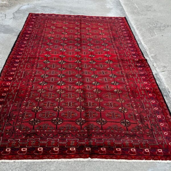 Vintage Persian Kurdi Carpet 280cm x 167cm Hand Knotted