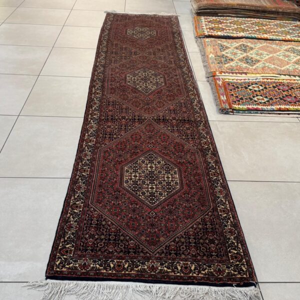 Very Fine Persian Bidjar Carpet 350cm x 80cm Hand knotted
