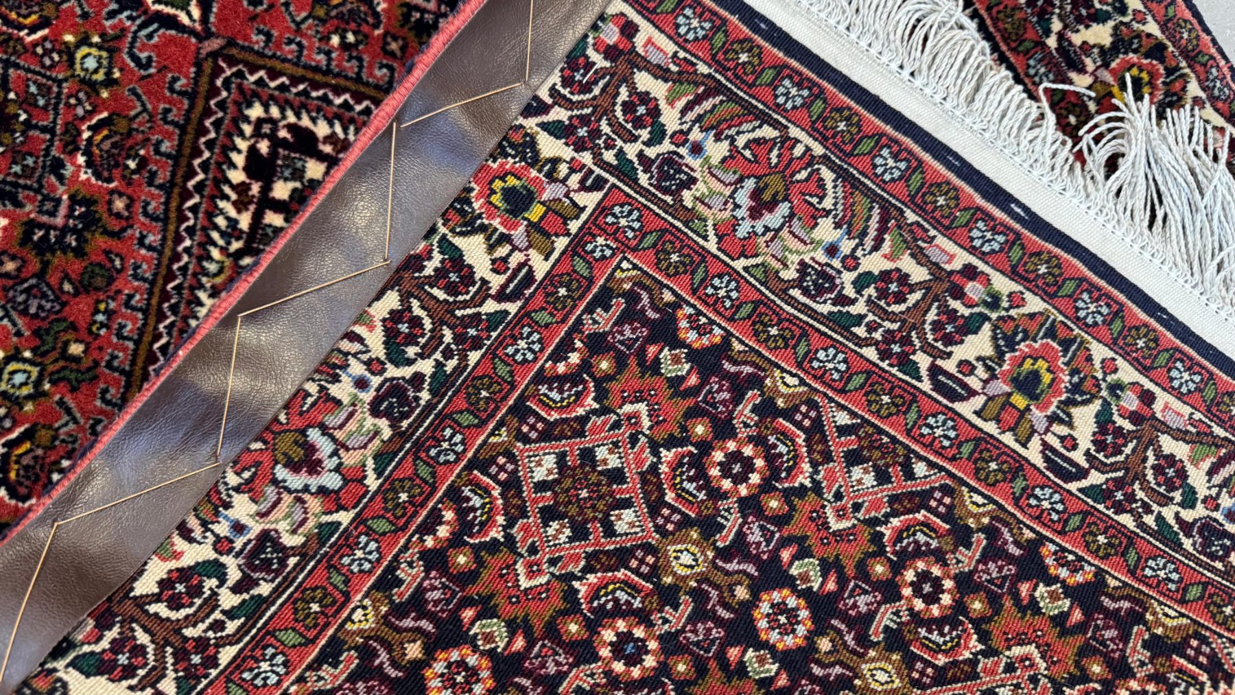 Very Fine Persian Bidjar Carpet 350cm x 80cm Hand knotted - Image 6