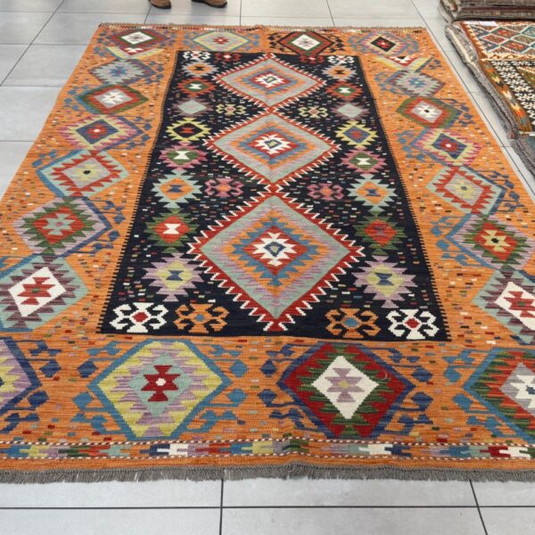 Afghan Chobi Kilim 328cm x 203cm Hand Made