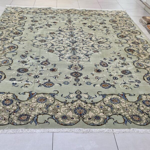 Vintage Persian Kashan Carpet 430cm x 308cm Hand Knotted