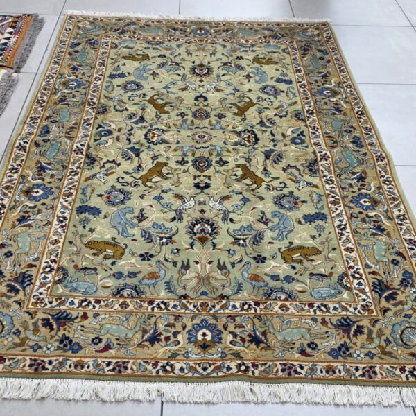 Very Fine Persian Kashan Carpet 215cm x 140cm Hand knotted