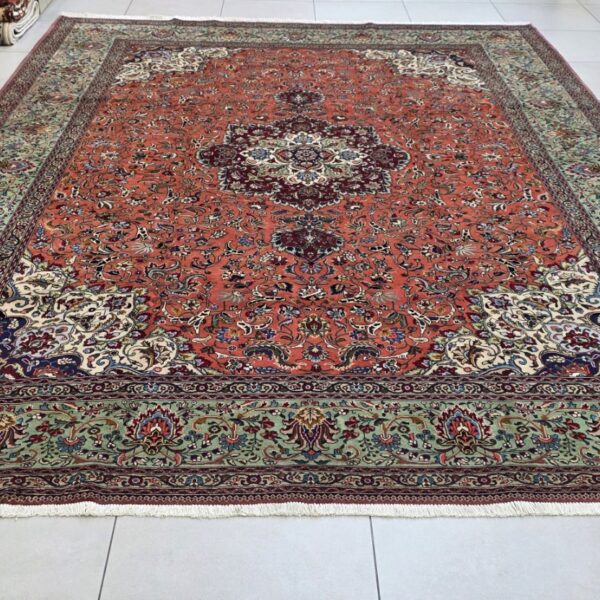 Very Fine Persian Tabriz Carpet 405cm x 303cm Hand Knotted