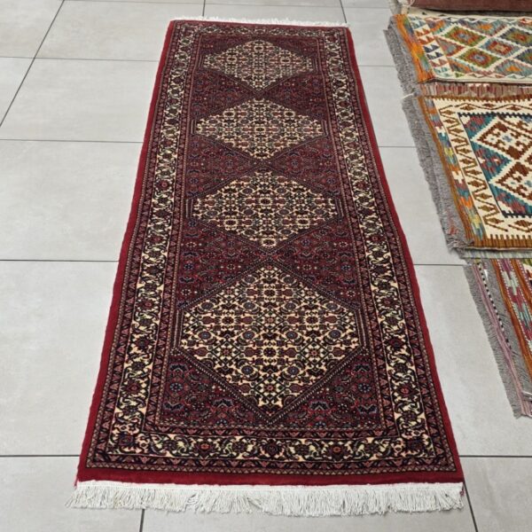 Very Fine Persian Bidjar Carpet 230cm x 77cm Hand knotted