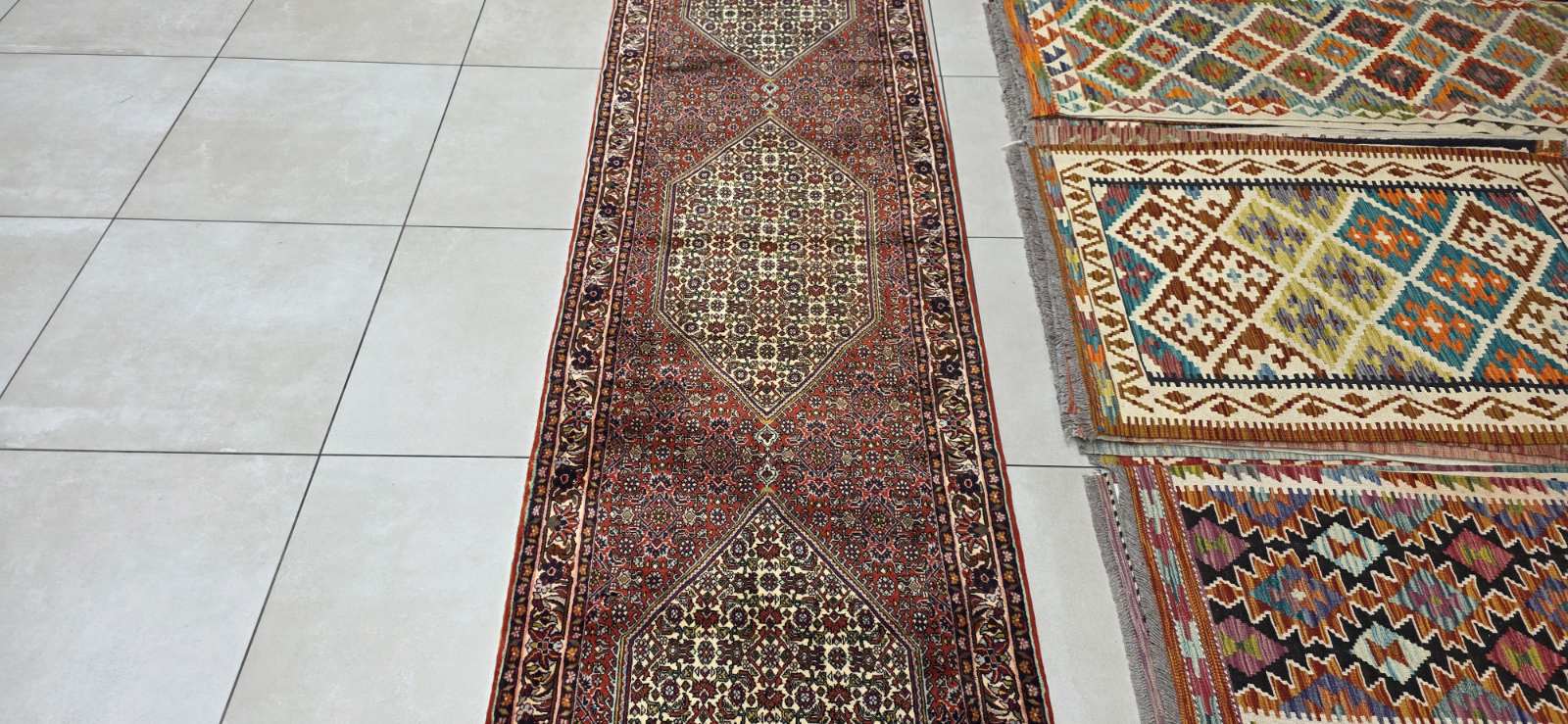 Very Fine Persian Bidjar Carpet 365cm x 87cm Hand knotted - Image 4