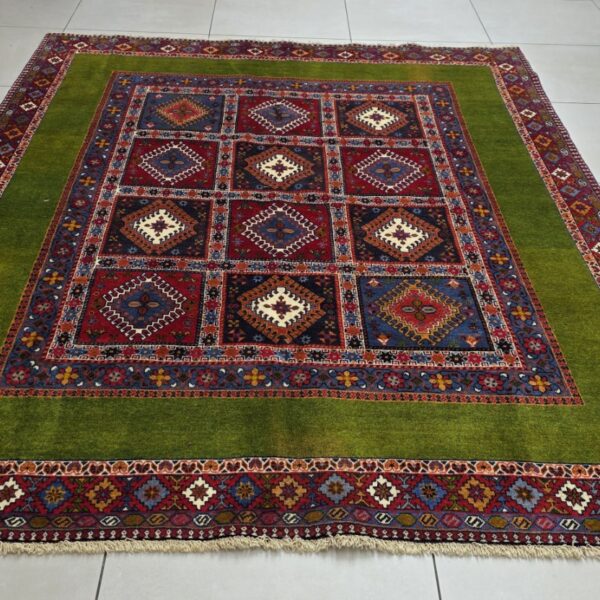 Persian Yalemeh Carpet 260cm x 204cm Hand Knotted