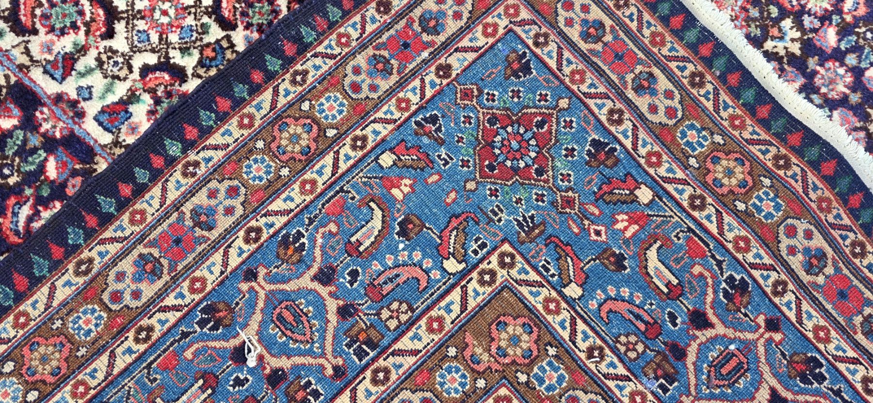 Persian Moud Carpet 312cm x 205cm Hand Knotted - Image 6