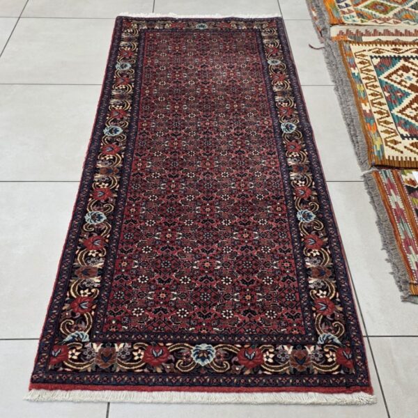 Very Fine Persian Bidjar Carpet 198cm x 80cm Hand knotted