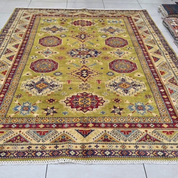 Afghan Kazak Carpet 284cm x 204cm Hand Knotted