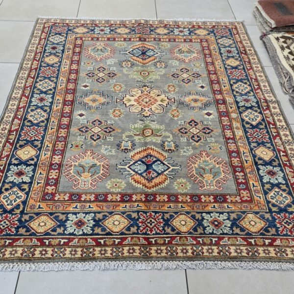 Afghan Kazak Carpet 210cm x 150cm Hand Knotted