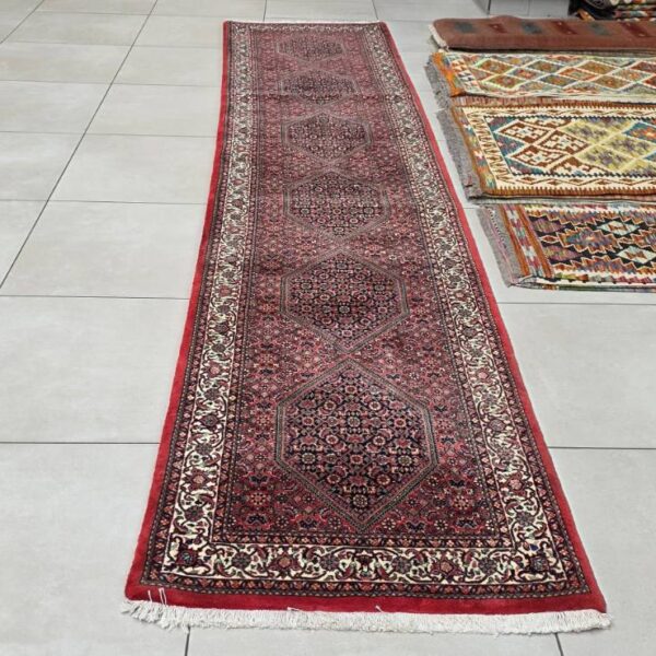 Very Fine Persian Bidjar Carpet 398cm x 82cm Hand knotted