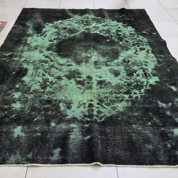 Vintage/Overdye Style Persian Carpet 325cm x 208cm Hand Knotted