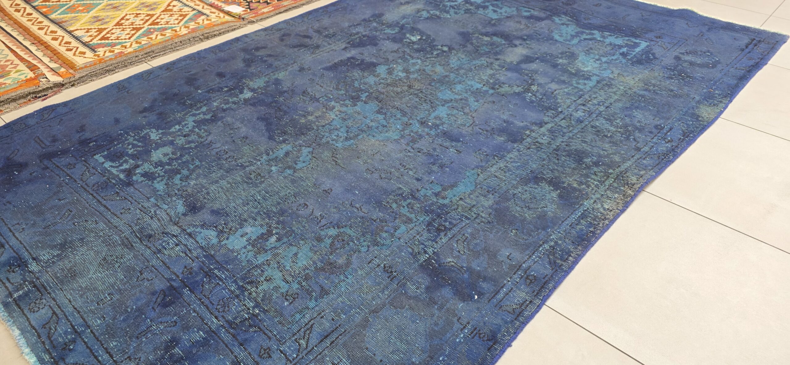 Vintage/Overdye Style Persian Carpet 315cm x 196cm Hand Knotted - Image 2