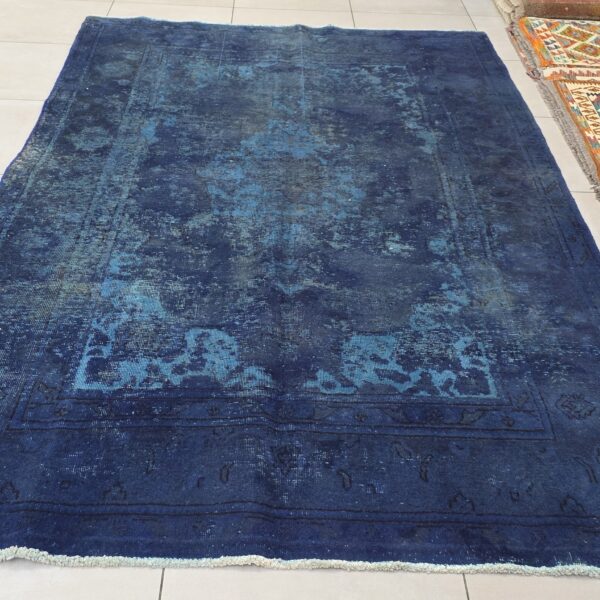 Vintage/Overdye Style Persian Carpet 315cm x 196cm Hand Knotted